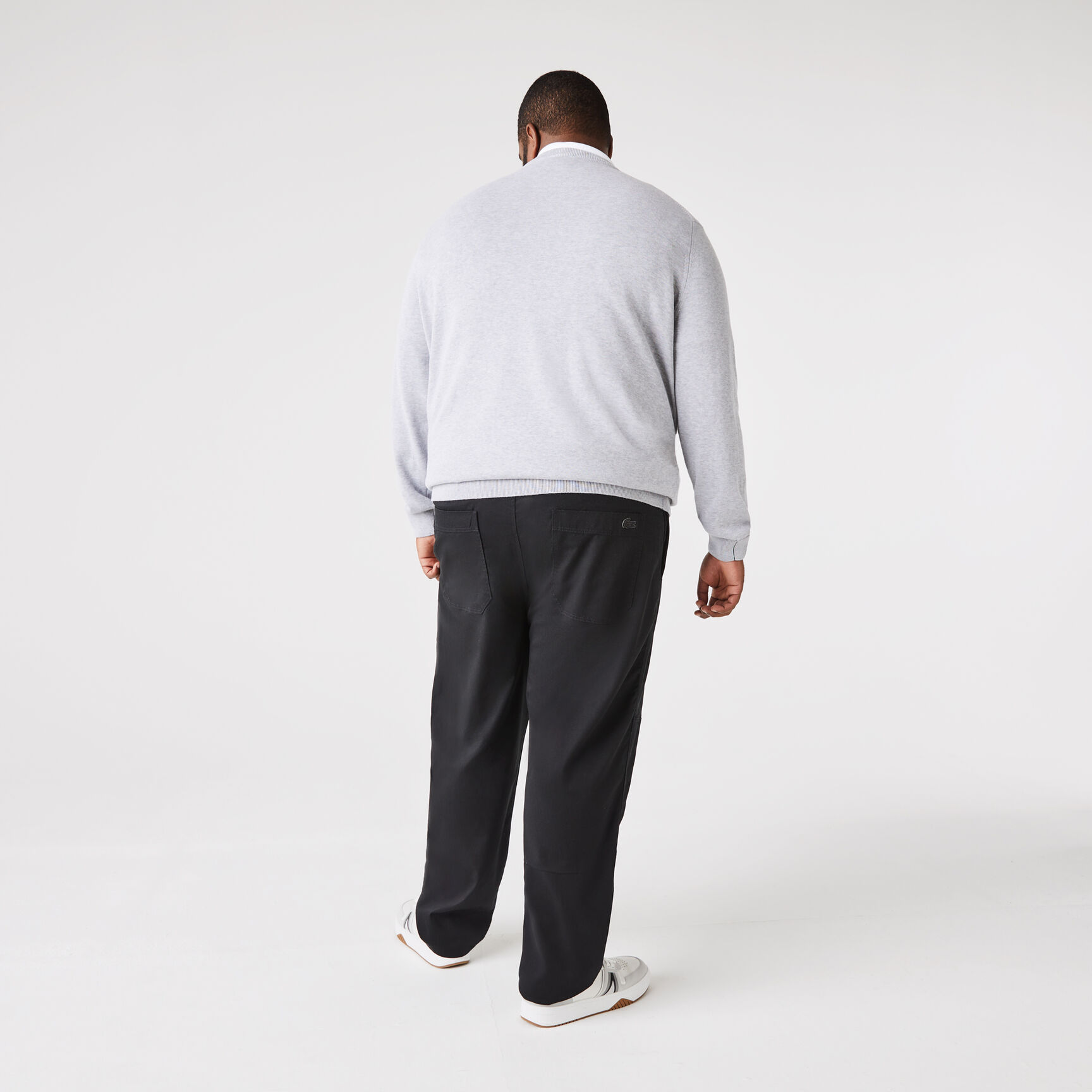 Men's Lacoste Organic Cotton Gabardine Chinos