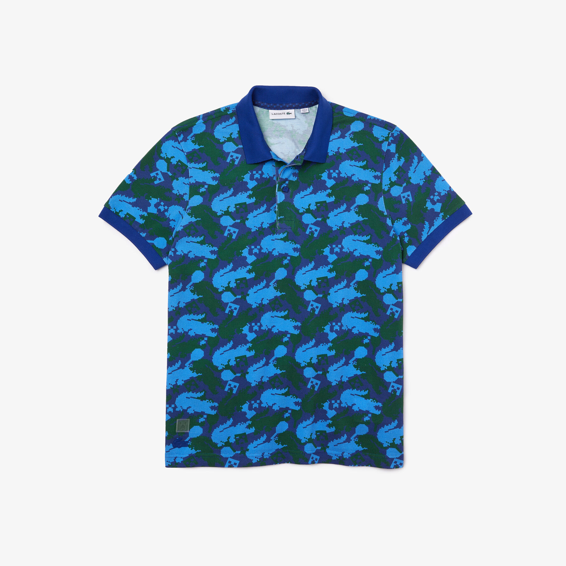 Unisex Lacoste x Minecraft Print Classic Fit Organic Cotton Polo Shirt unisex lacoste x minecraft print classic fit organic cotton polo shirt