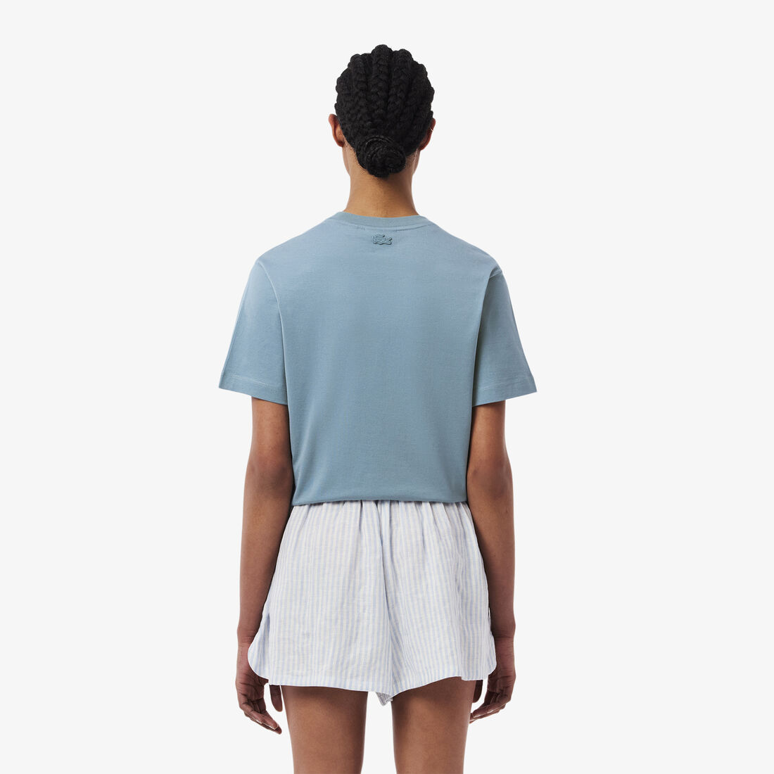 تي شيرت جيرسيه بطبعة تمساح Crocodile Print Jersey T-shirt - TF9596-00-HD9