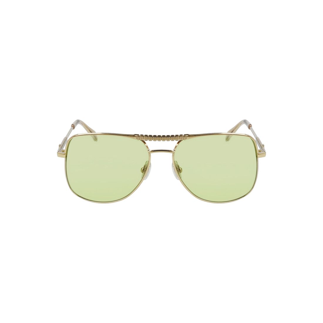 Men's Lacoste x Ricky Regal Gold Metal Navigator Sunglasses