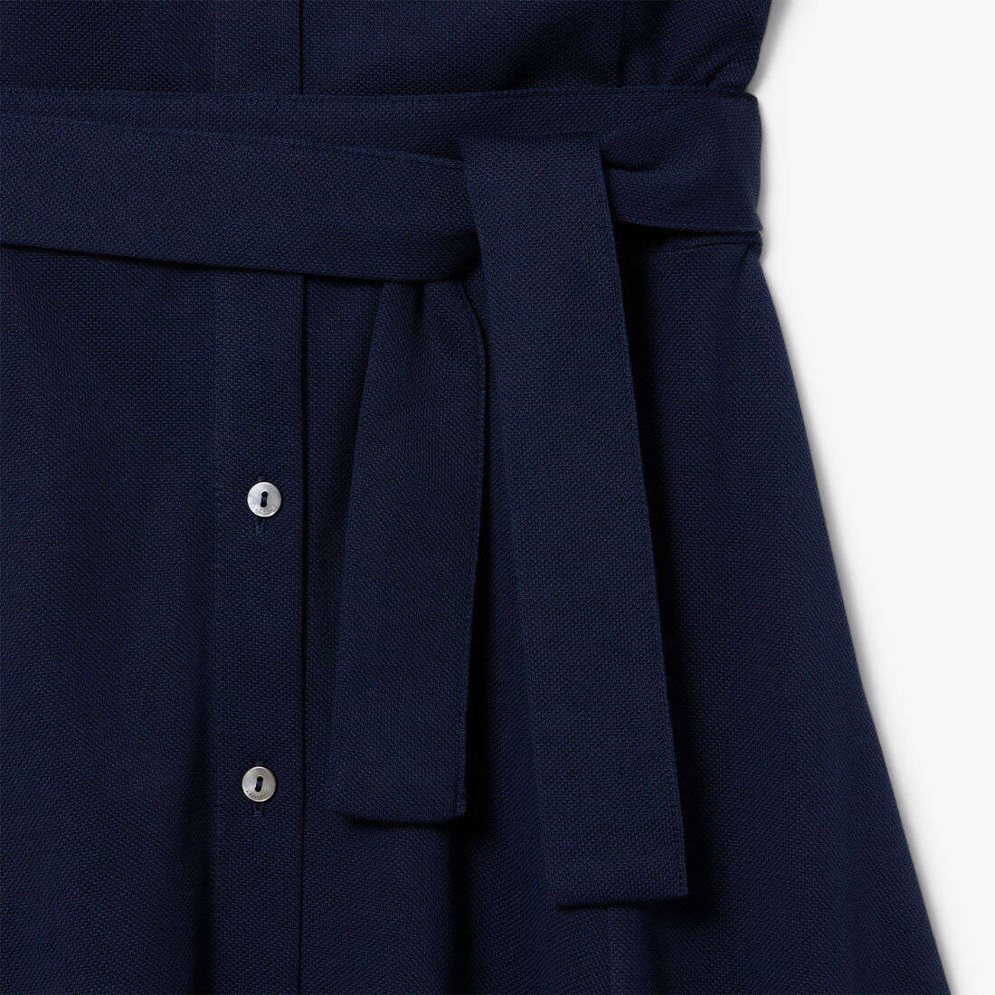 Flared Petit Pique Polo Dress Flared Petit Pique Polo Dress - EF9621-00-166