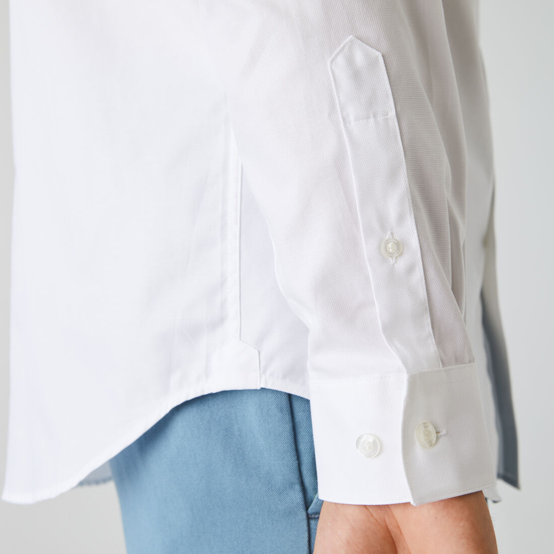 Men's Regular Fit Cotton Mini Pique Shirt Men's Regular Fit Cotton Mini Pique Shirt