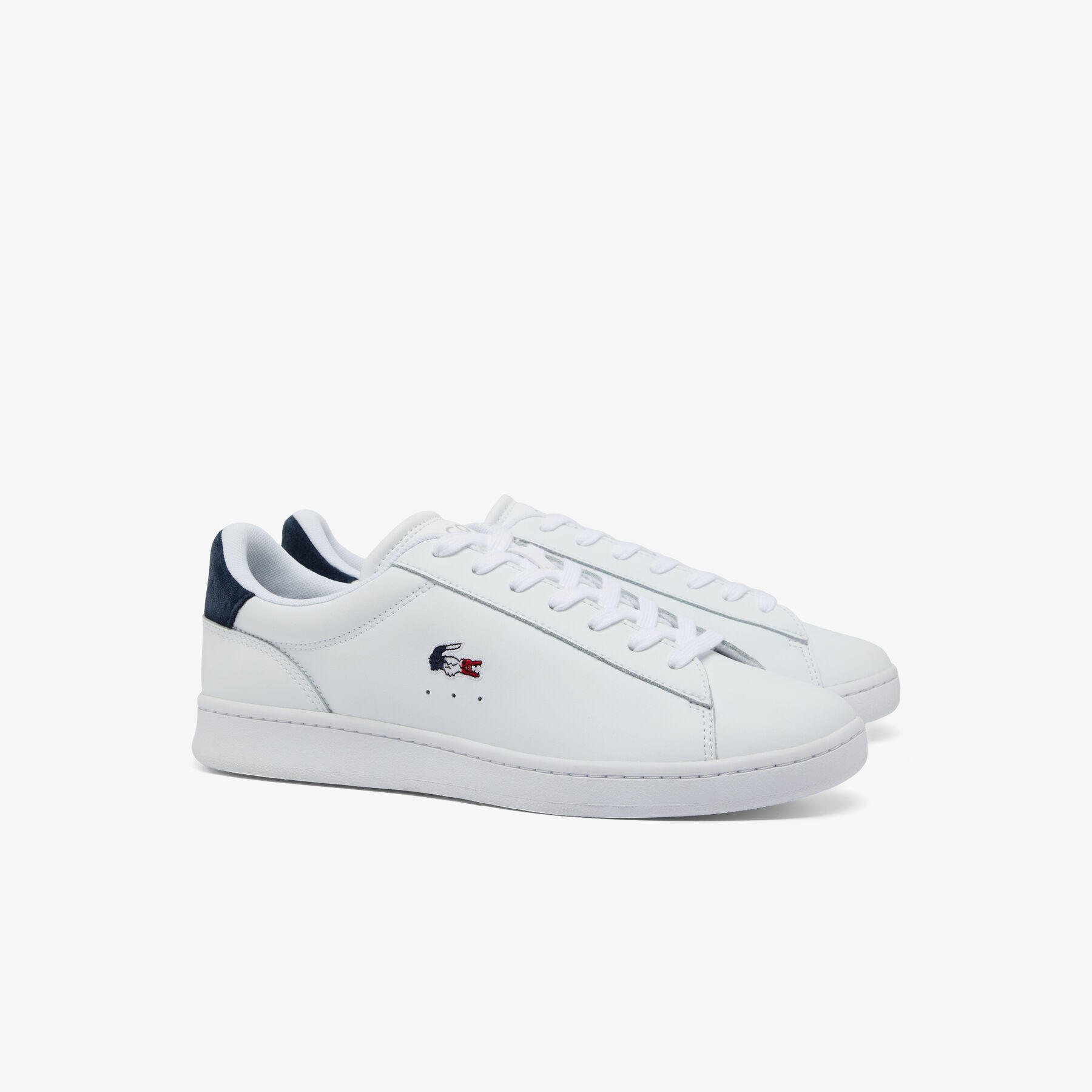 lacoste men s carnaby set leather sneakers