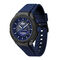 ساعة LC33 بسوار سيليكون أزرق LC33 Blue Silicone Watch - 2011467-BLU