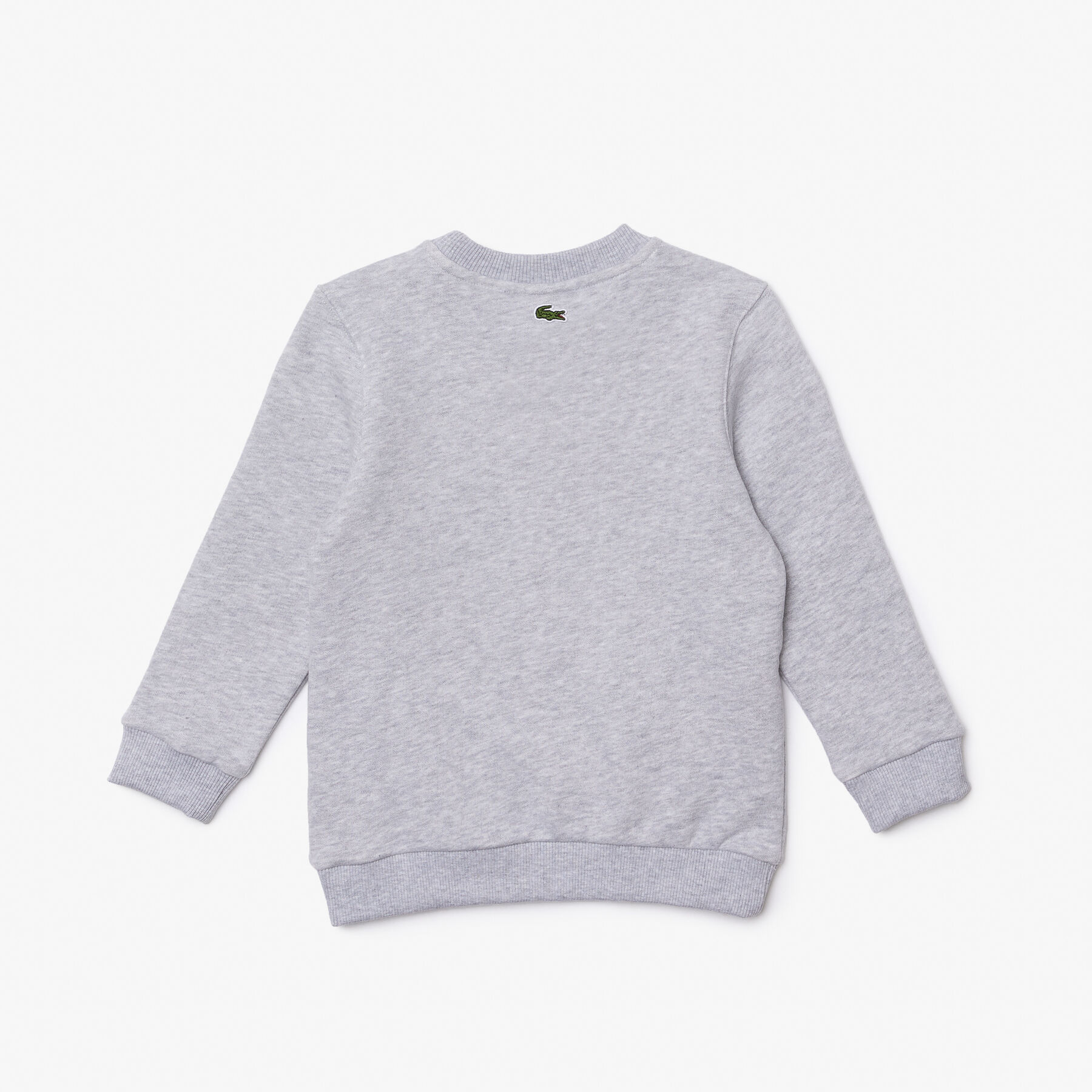 kids  lacoste crocodile print crew neck sweatshirt