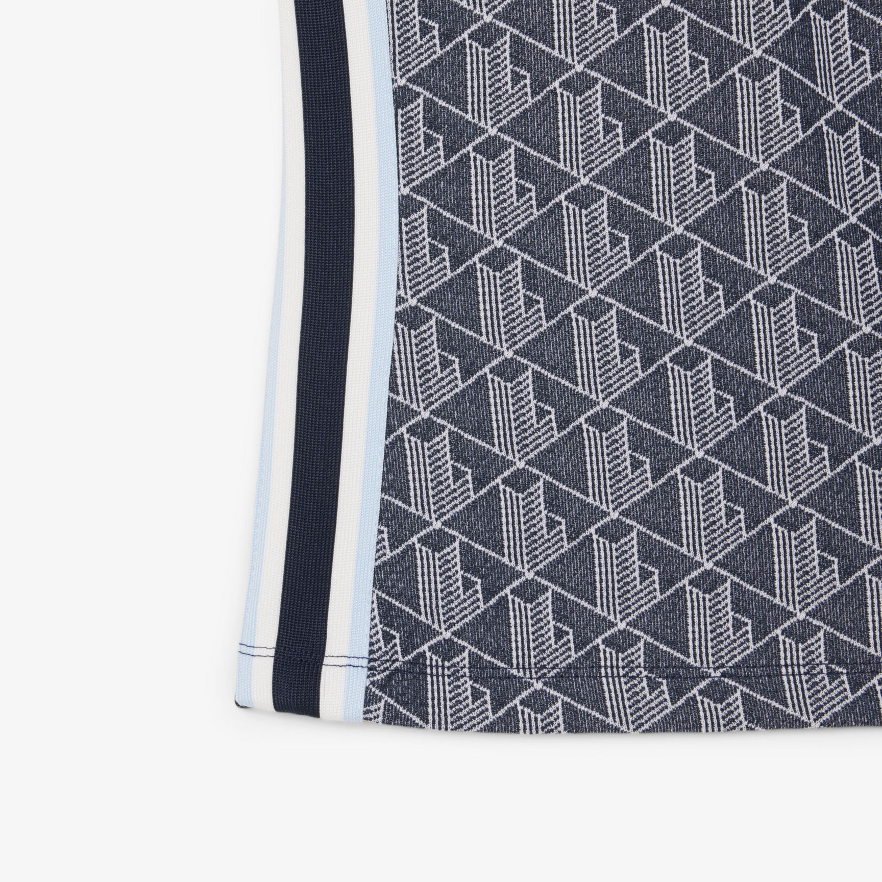 Slim Fit Monogram Jacquard Polo Shirt - DF3364-00-525