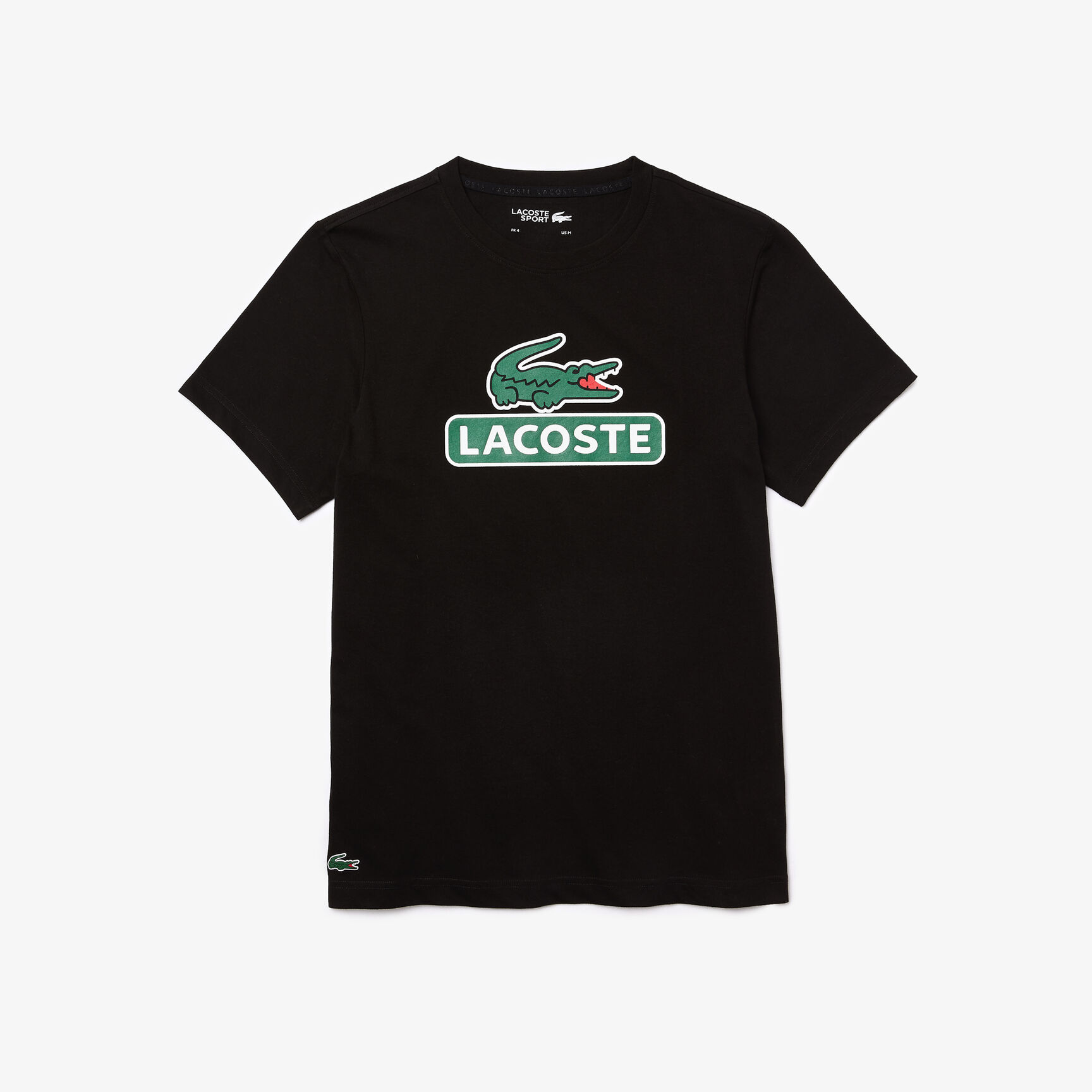 Men's Lacoste SPORT Print Logo Breathable T-shirt Men's Lacoste SPORT Print Logo Breathable T-shirt