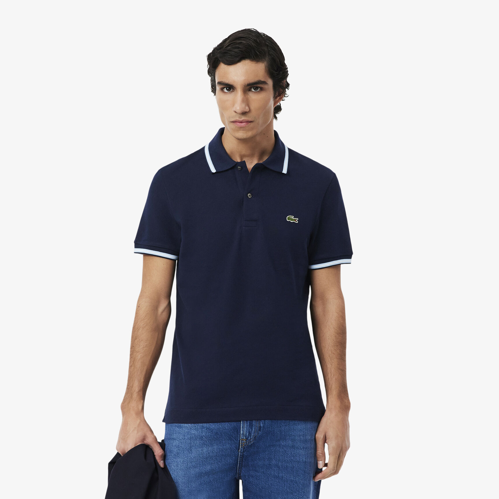 Regular Fit Trim Accent L.12.12 Polo Shirt - PH9875-00-166