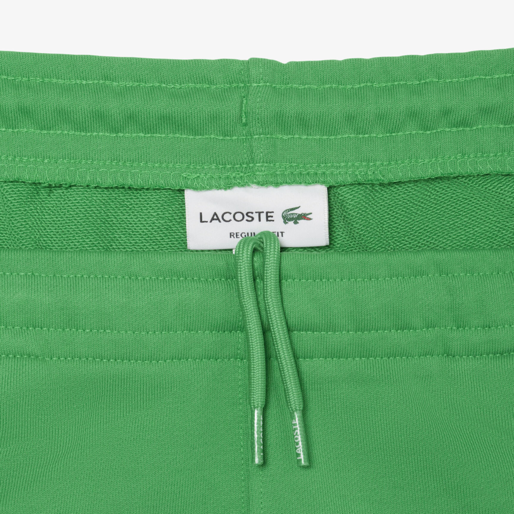 شورت من القطن والصوف بشعار الماركة Logo Trim Cotton Fleece Shorts - GH9896-00-SIW