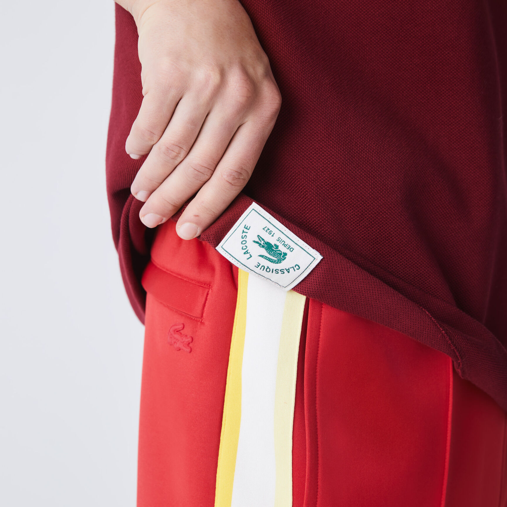 تيشيرت بولو لاكوست بيكيه قطن عضوي بقصة كلاسيكية للرجال مجموعة L.12.12 تيشيرت بولو لاكوست بيكيه قطن عضوي بقصة كلاسيكية للرجال مجموعة L.12.12