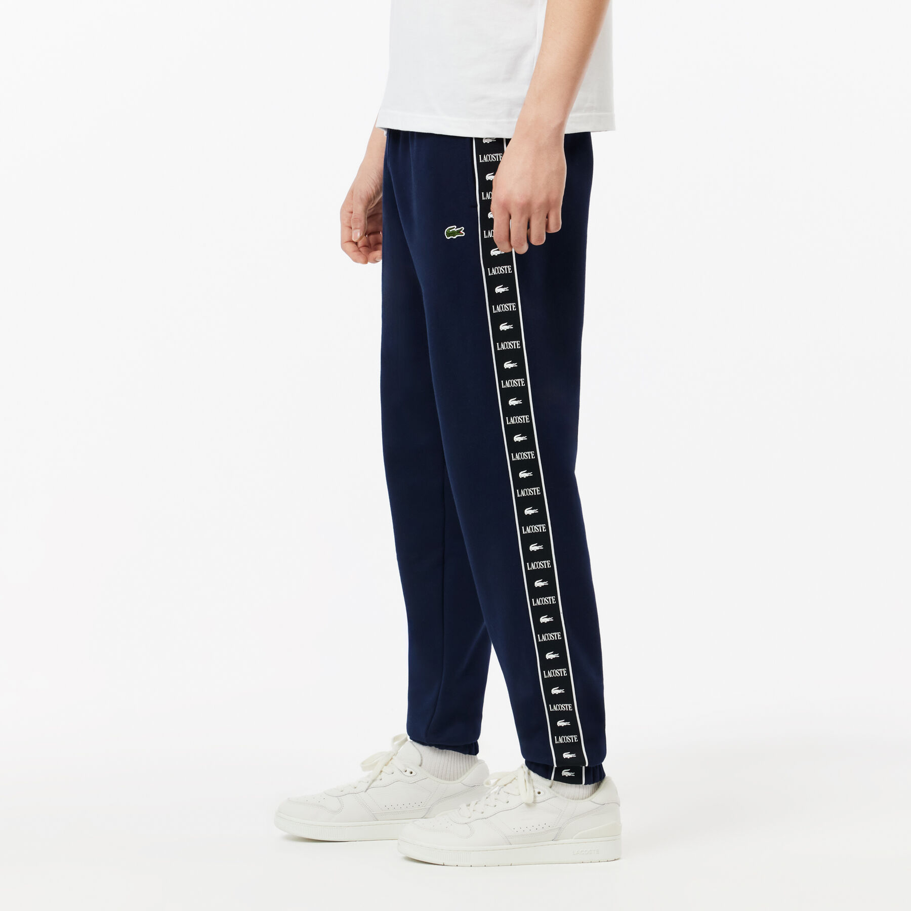 Logo Strip Sweatpants lacoste logo strip sweatpants