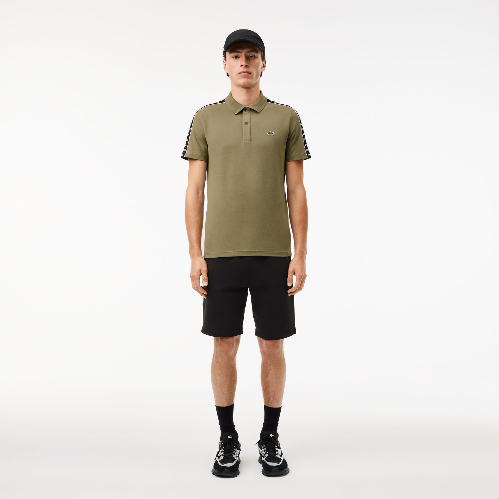 Contrast Stripe Pique Polo Shirt - PH7398-00-BMY