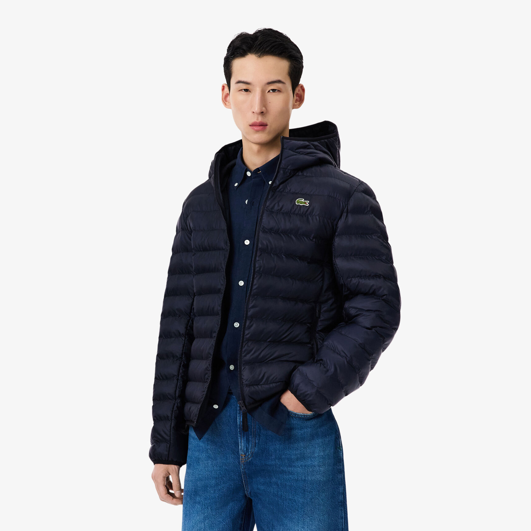 Water-Repellent Quilted Puffed Jacket - BH2909-00-HDE