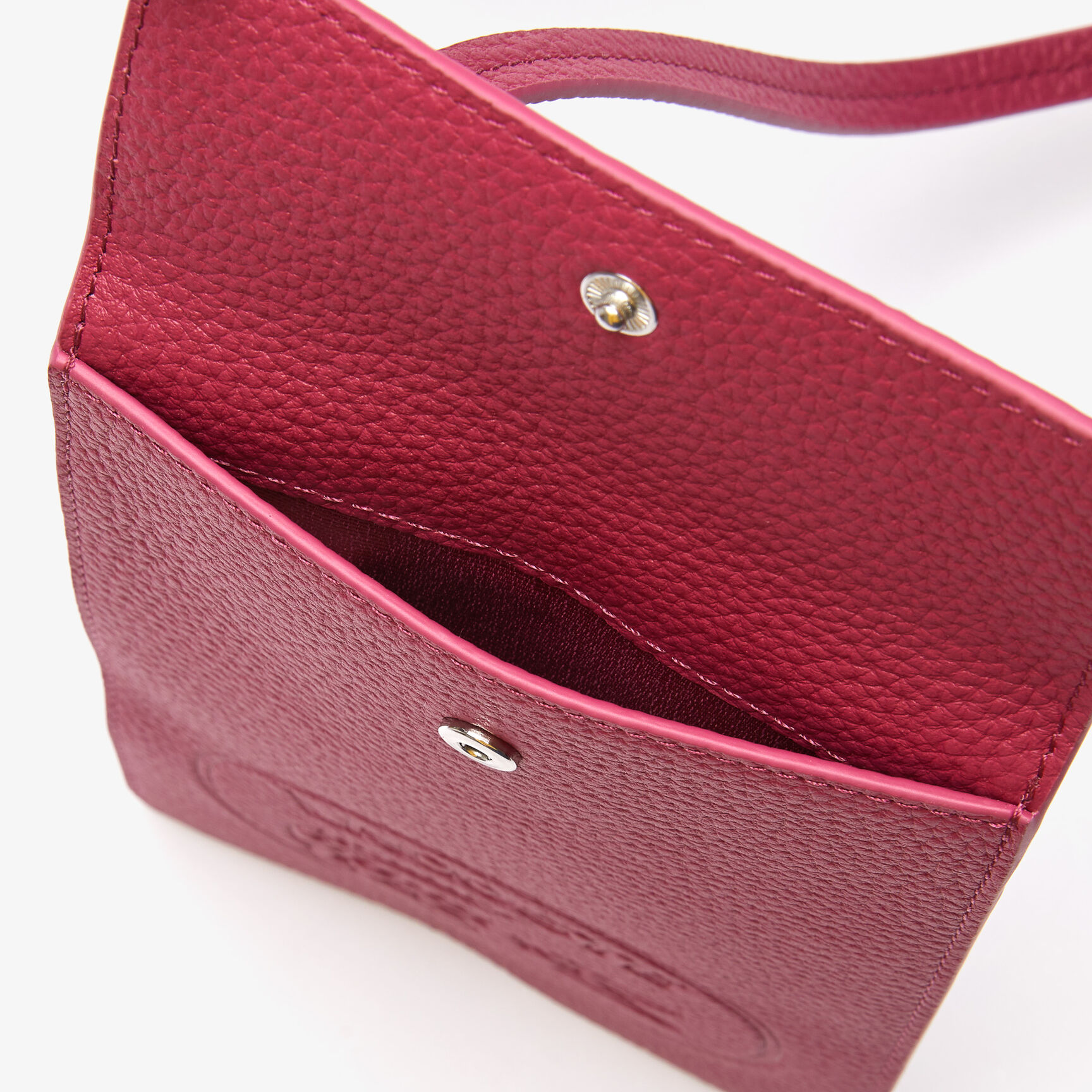 حقيبة هاتف ذكي من الجلد المحبب Croco Crew للسيدات حقيبة هاتف ذكي من الجلد المحبب Croco Crew للسيدات