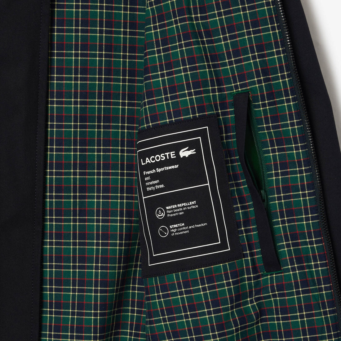 سترة هارينغتون من قماش التويل المقاوم للماء Showerproof Cotton Twill Harrington Jacket - BH7186-00-HDE