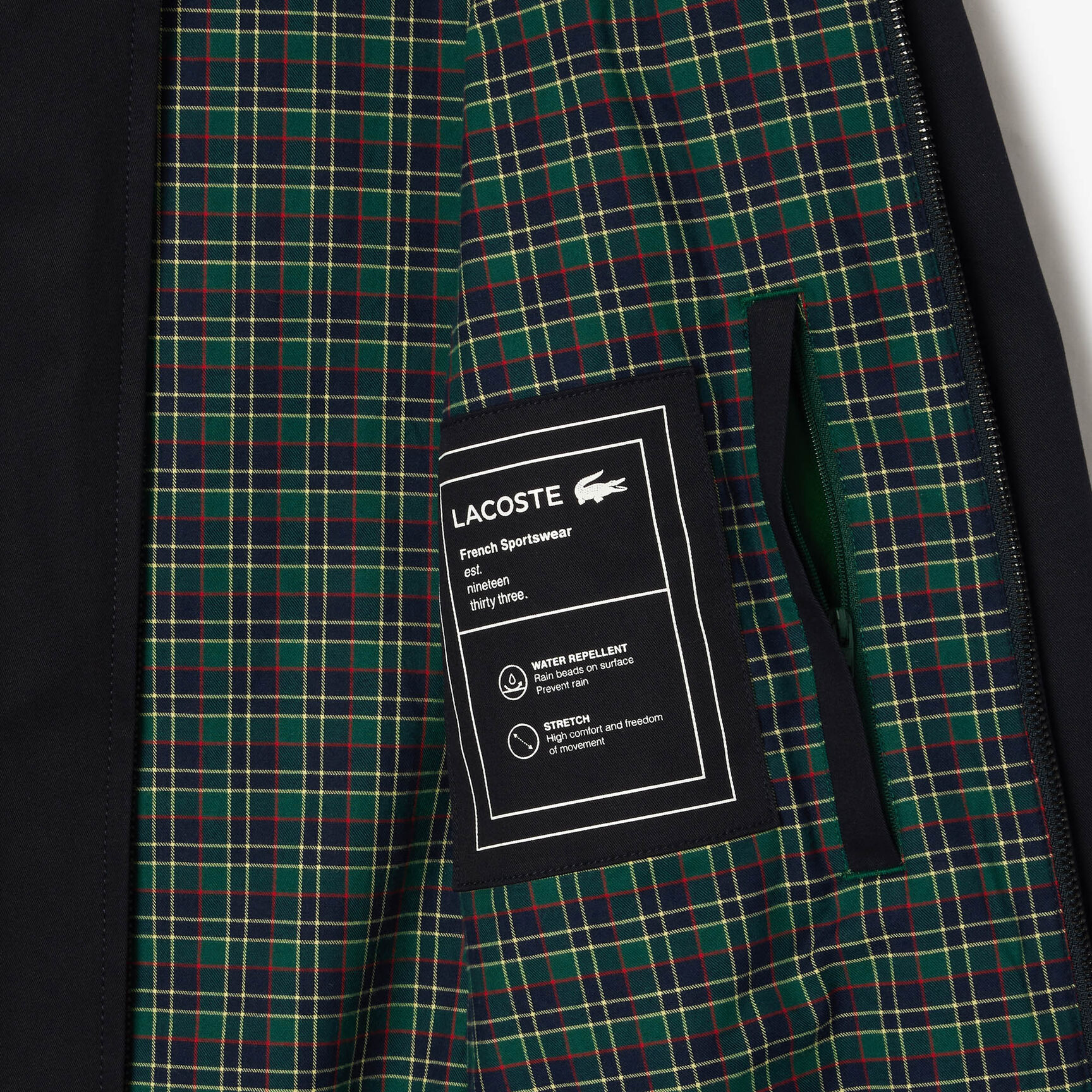 سترة هارينغتون من قماش التويل المقاوم للماء Showerproof Cotton Twill Harrington Jacket - BH7186-00-HDE