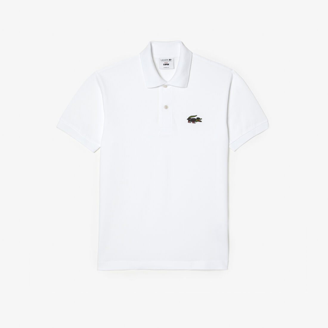 تيشيرت بولو قطن عضوي للرجال مجموعة Lacoste x Netflix تيشيرت بولو قطن عضوي للرجال مجموعة Lacoste x Netflix