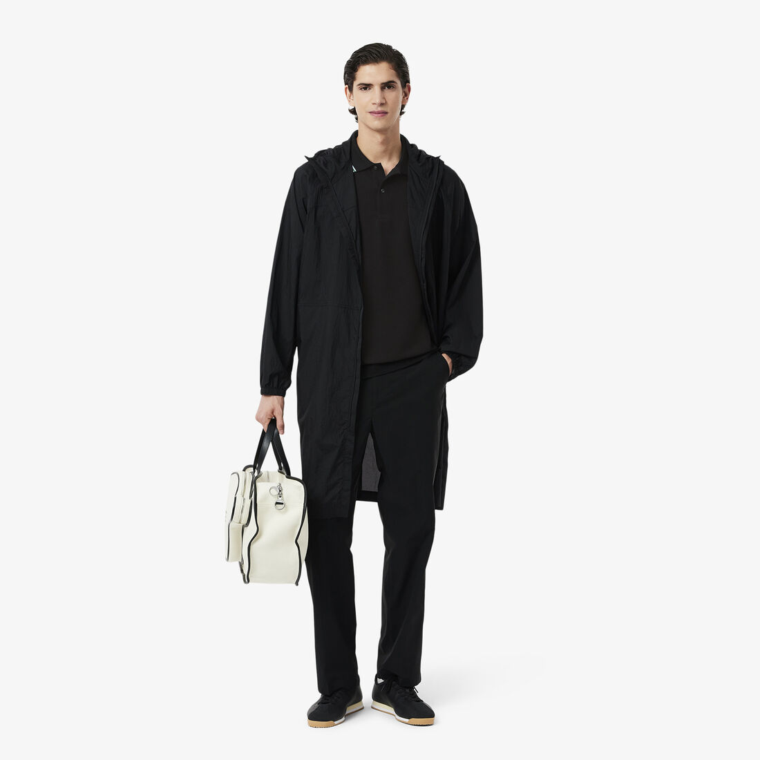 قميص بولو بقصّة عادية وتفاصيل بارزة L.12.12 Regular Fit Trim Accent L.12.12 Polo Shirt - PH9875-00-031