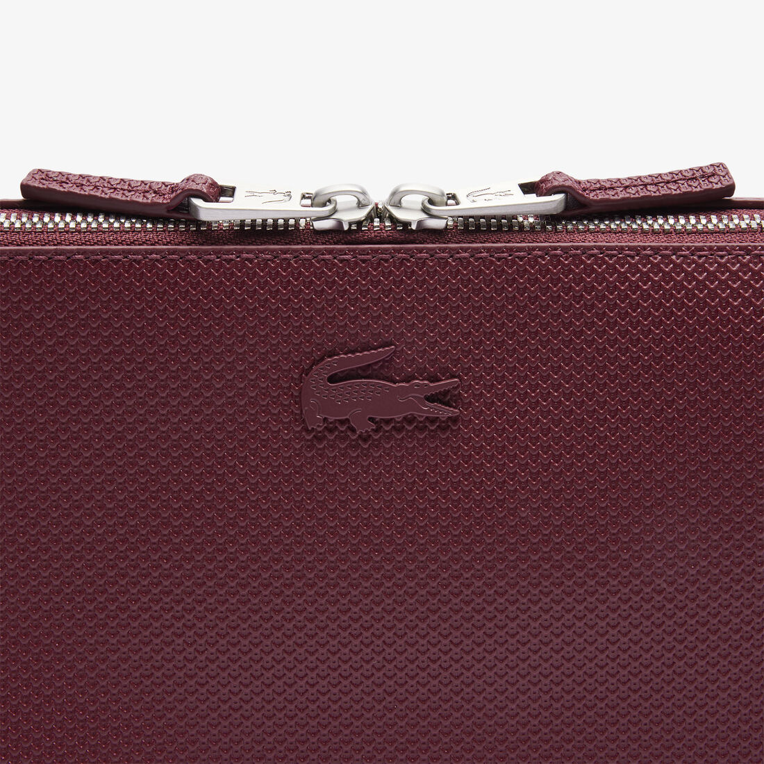 Unisex Chantaco Matte Stitched Leather Zippered Crossbody Bag Unisex Chantaco Matte Stitched Leather Zippered Crossbody Bag - NH3270CE-N61