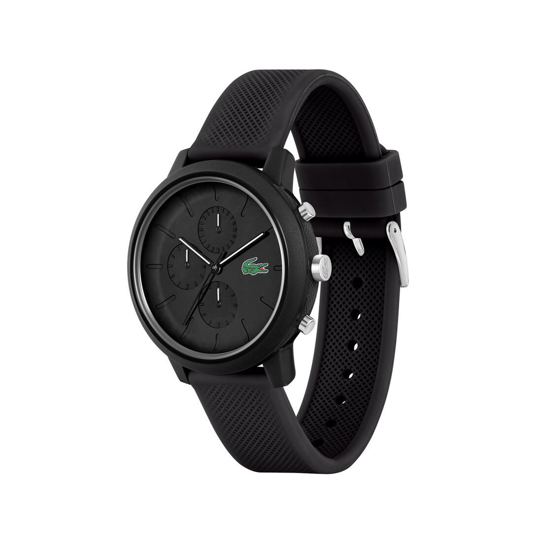 ساعة لاكوست 12.12 كرونو Men L1212 Non-metal Watch - 2011243-BLK
