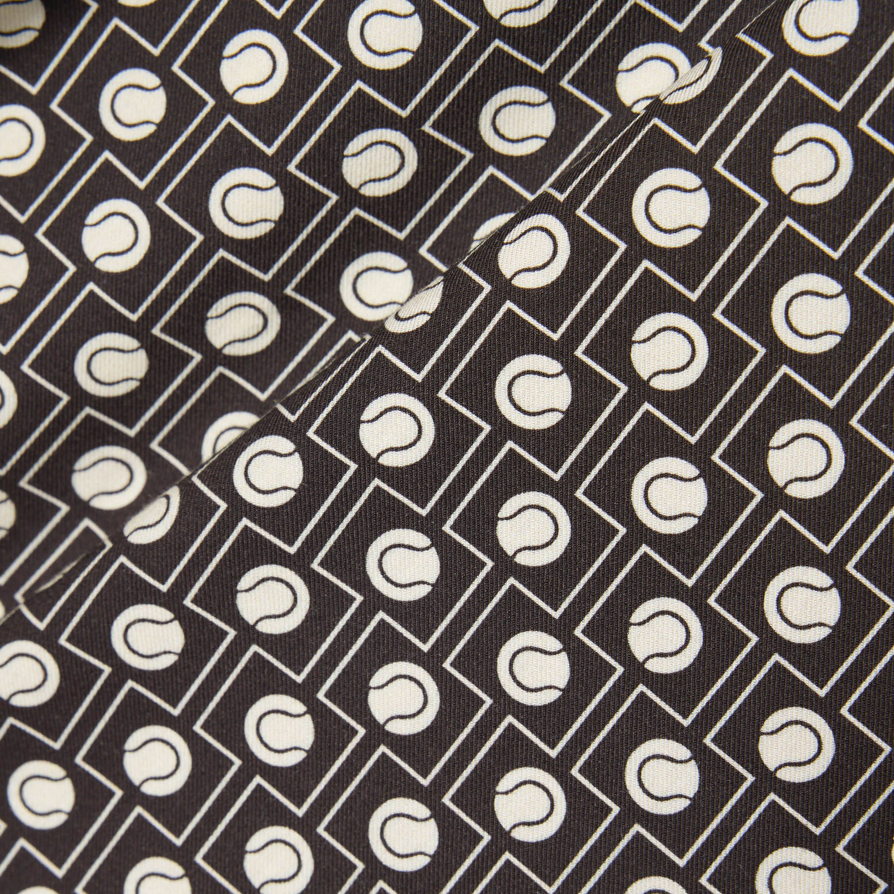 Regular Fit Printed Cotton Shirt lacoste regular fit printed cotton shirt