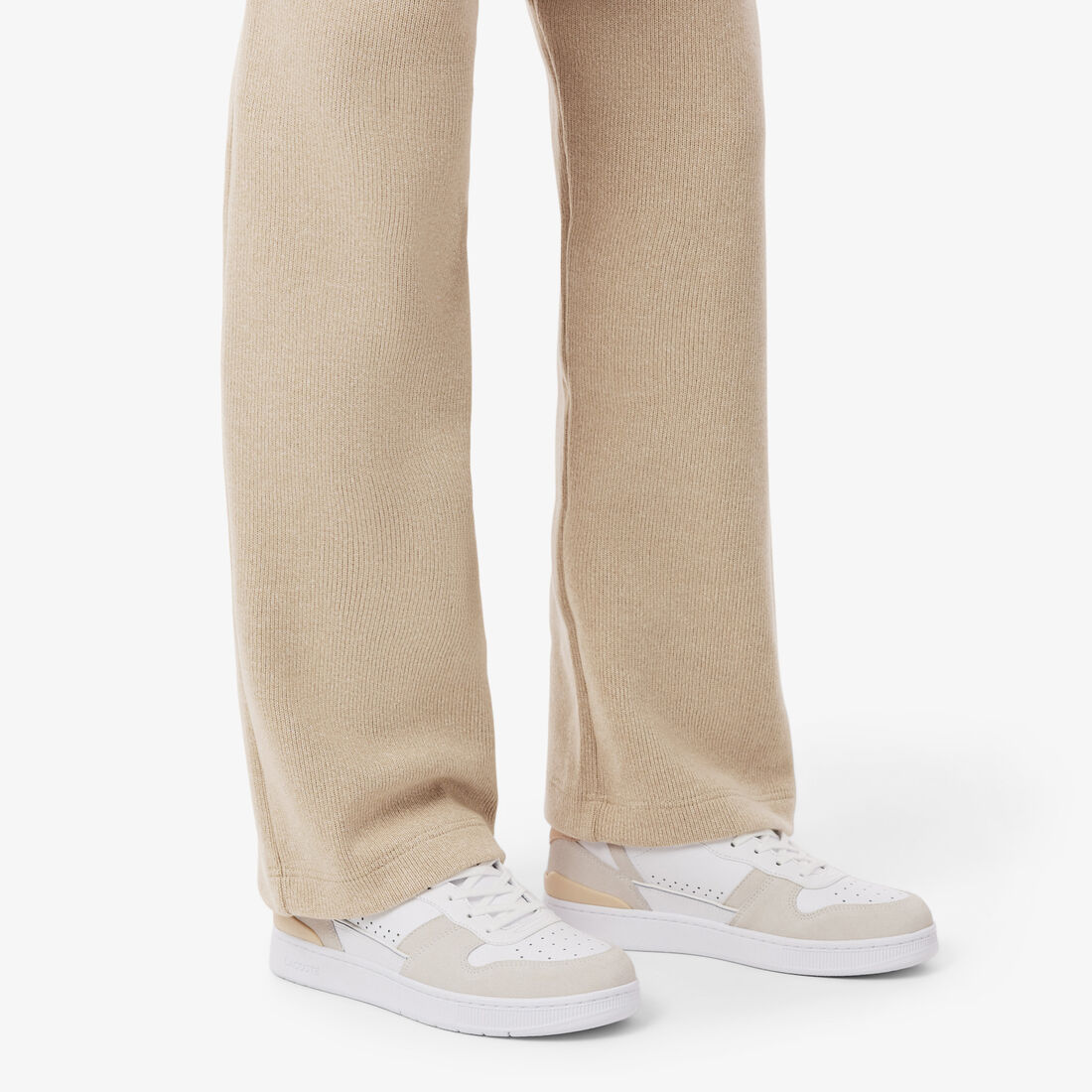 Women's T-Clip Set Leather Sneakers Women's T-Clip Set Leather Sneakers - 48SFA0043-1Y9