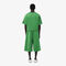 SHORT lacoste runway oversized satin bermuda shorts