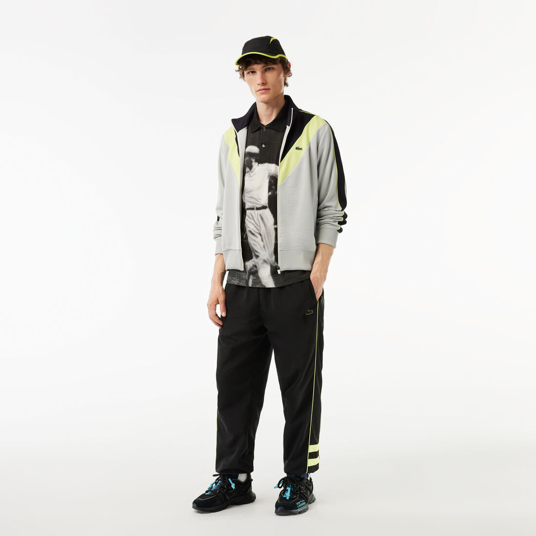 Original L.12.12 Rene Lacoste Print Polo Shirt Original L.12.12 René Lacoste Print Polo Shirt - PH3449-00-031