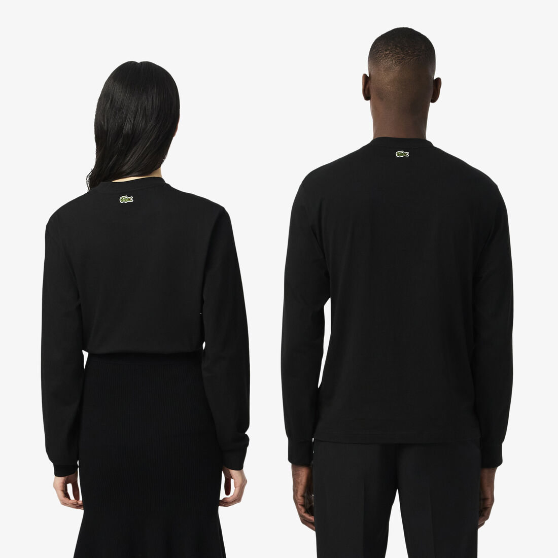 Long Sleeved Lacoste Print T-shirt Long Sleeved Lacoste Print T-shirt - TH8135-00-031