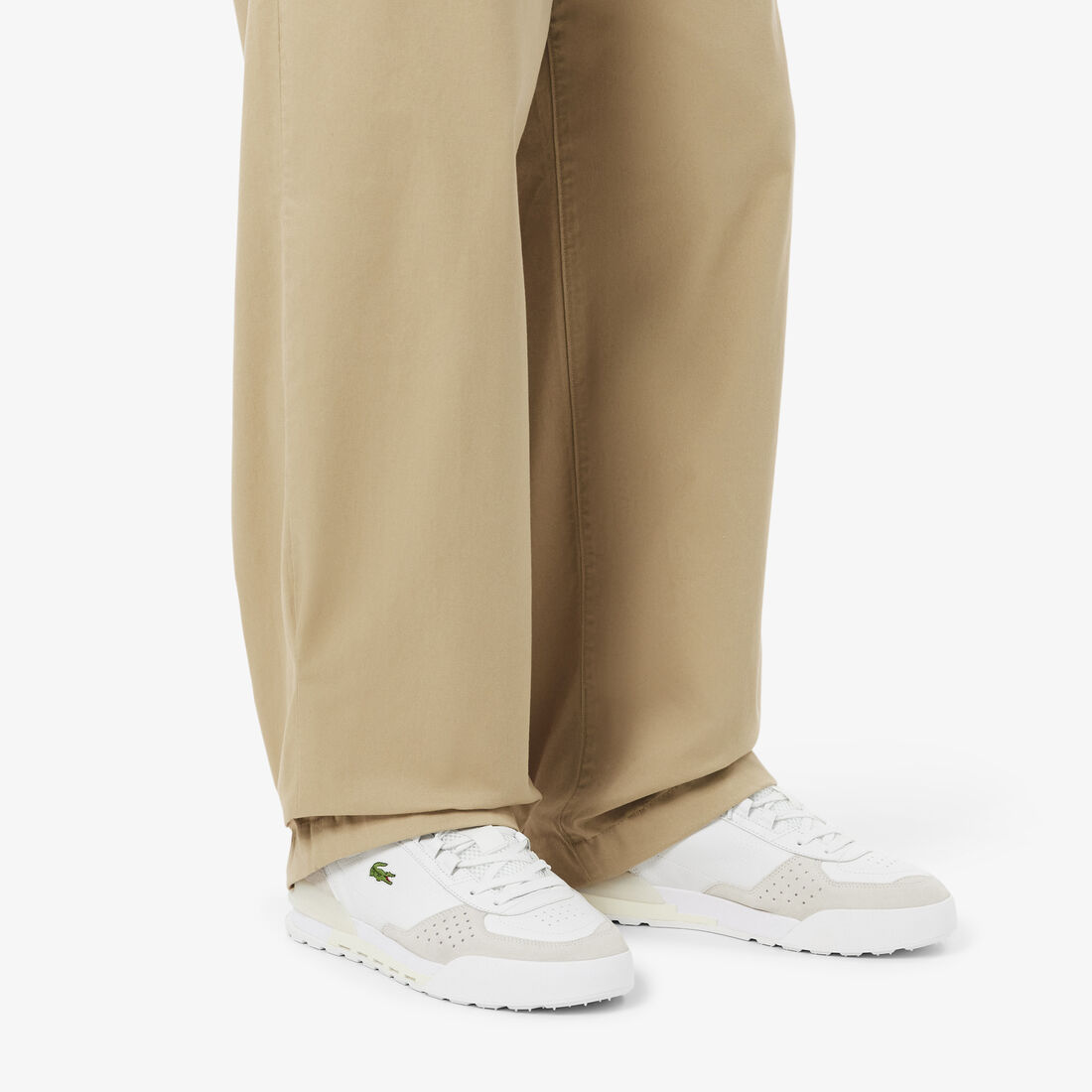 lacoste men s slam break leather sneakers