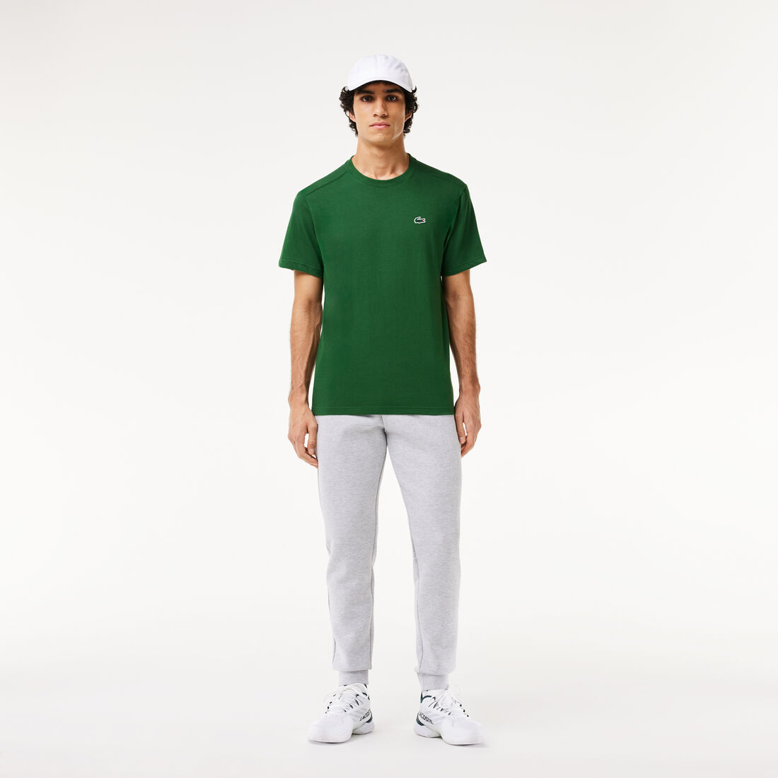 تي شيرت رياضي من القطن فائق الجفاف Men's Lacoste SPORT Breathable T-shirt - TH7618-00-132