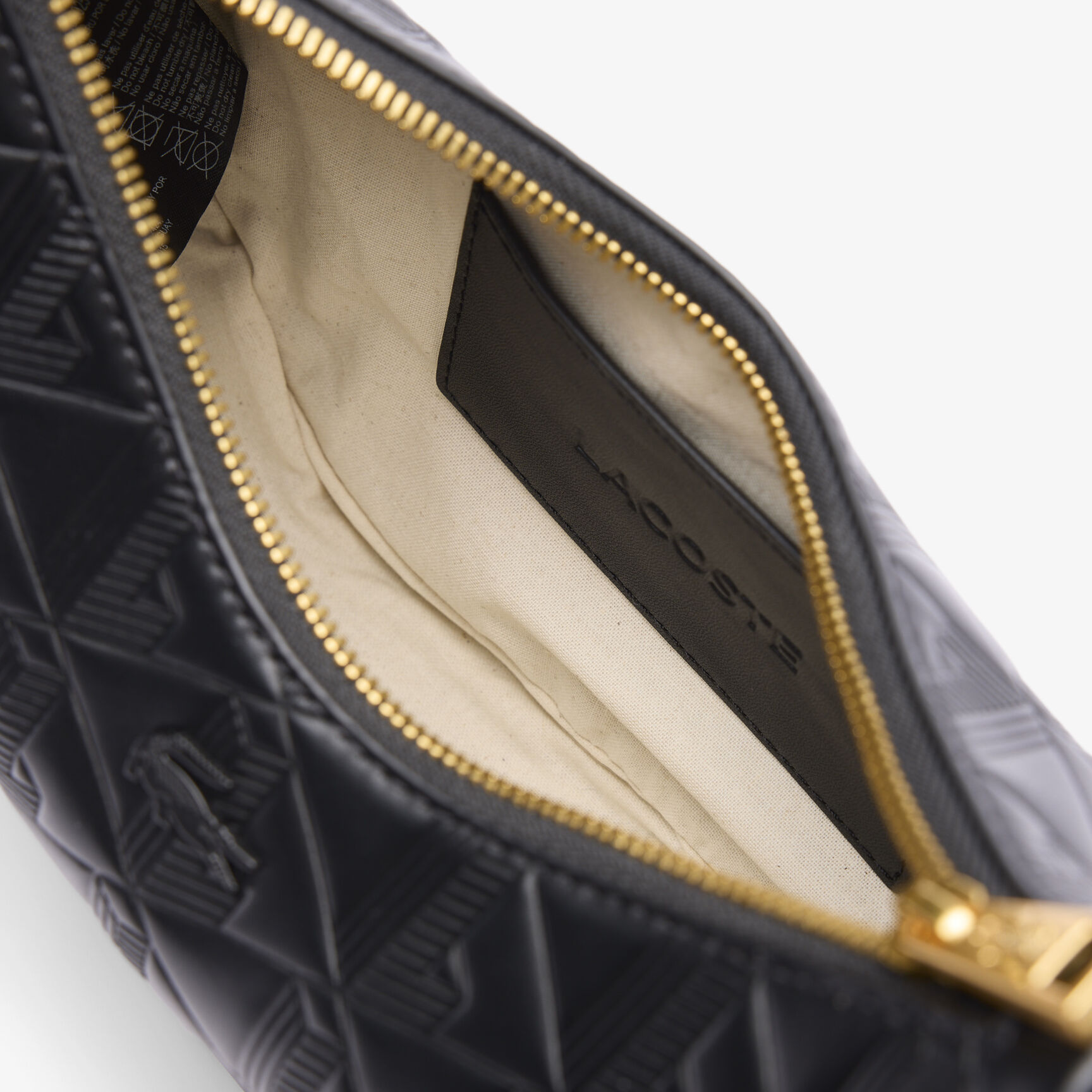 Maheki Embossed Leather Half Moon Purse Maheki Embossed Leather Half Moon Purse - NF4710MH-000