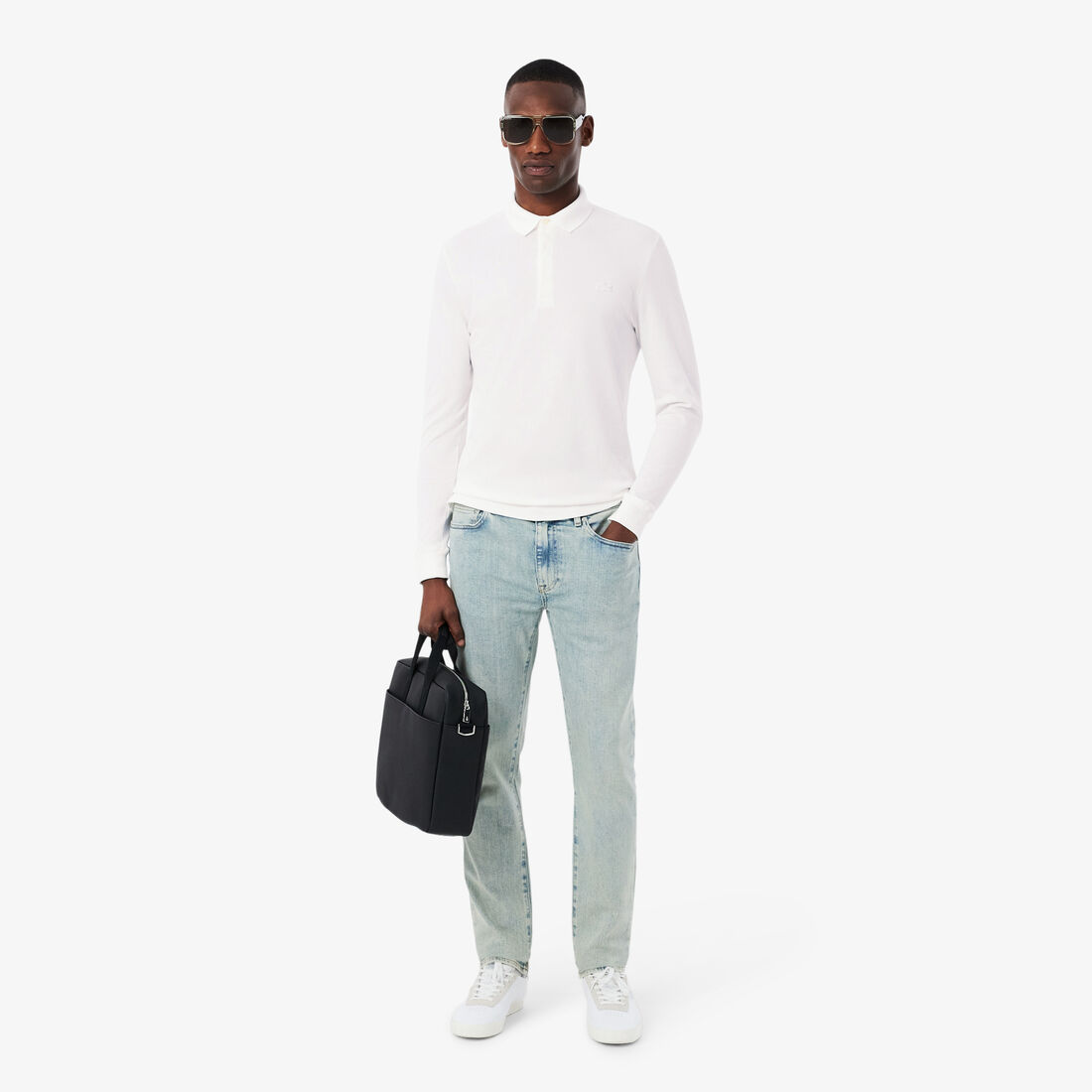 Regular Fit Paris Stretch Pique Polo Shirt Regular Fit Paris Stretch Pique Polo Shirt - PH2481-00-001