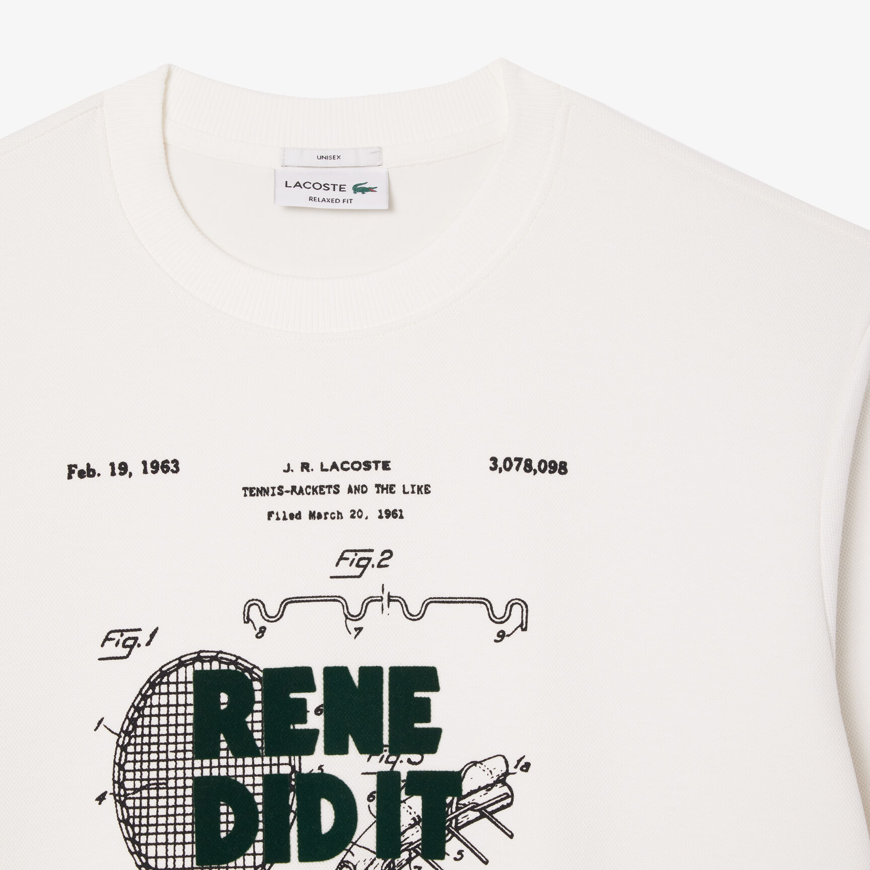 Patent Motif Pique Jogger Sweatshirt - SH0129-00-70V