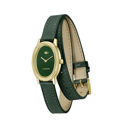 Lacoste Parisienne Women's Green Dial Watch