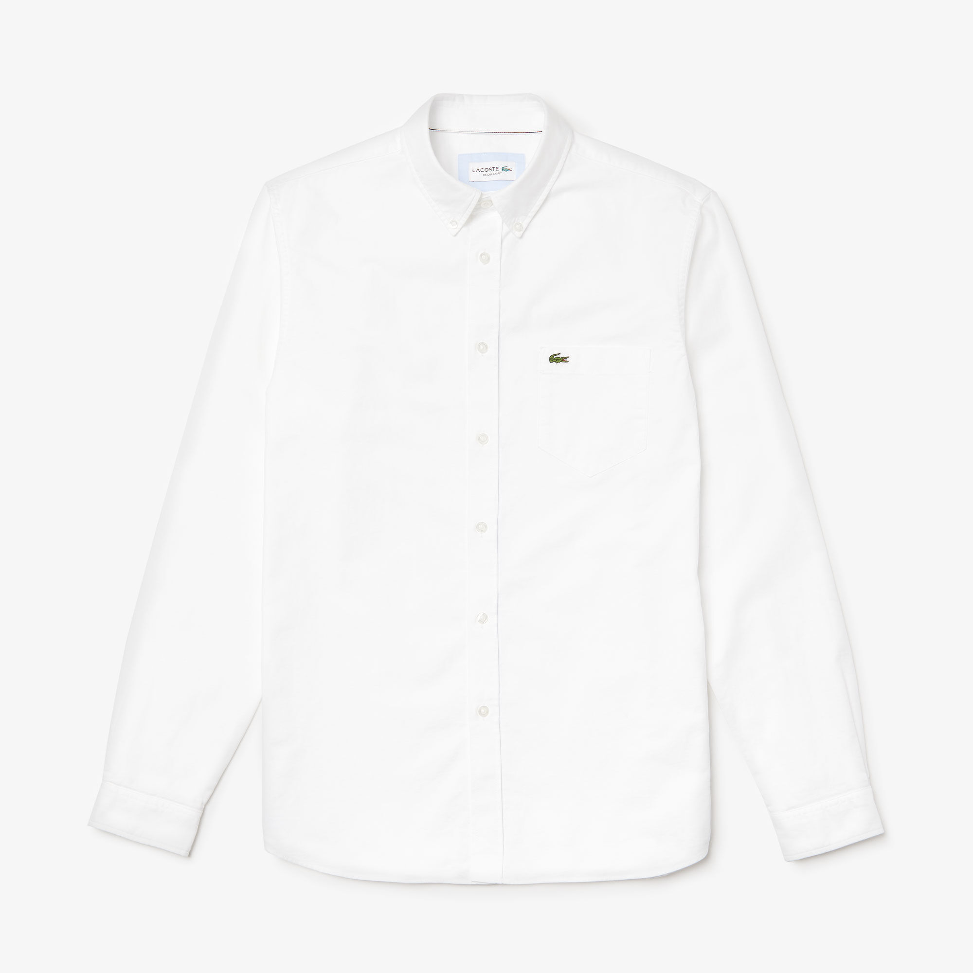 white shirt lacoste