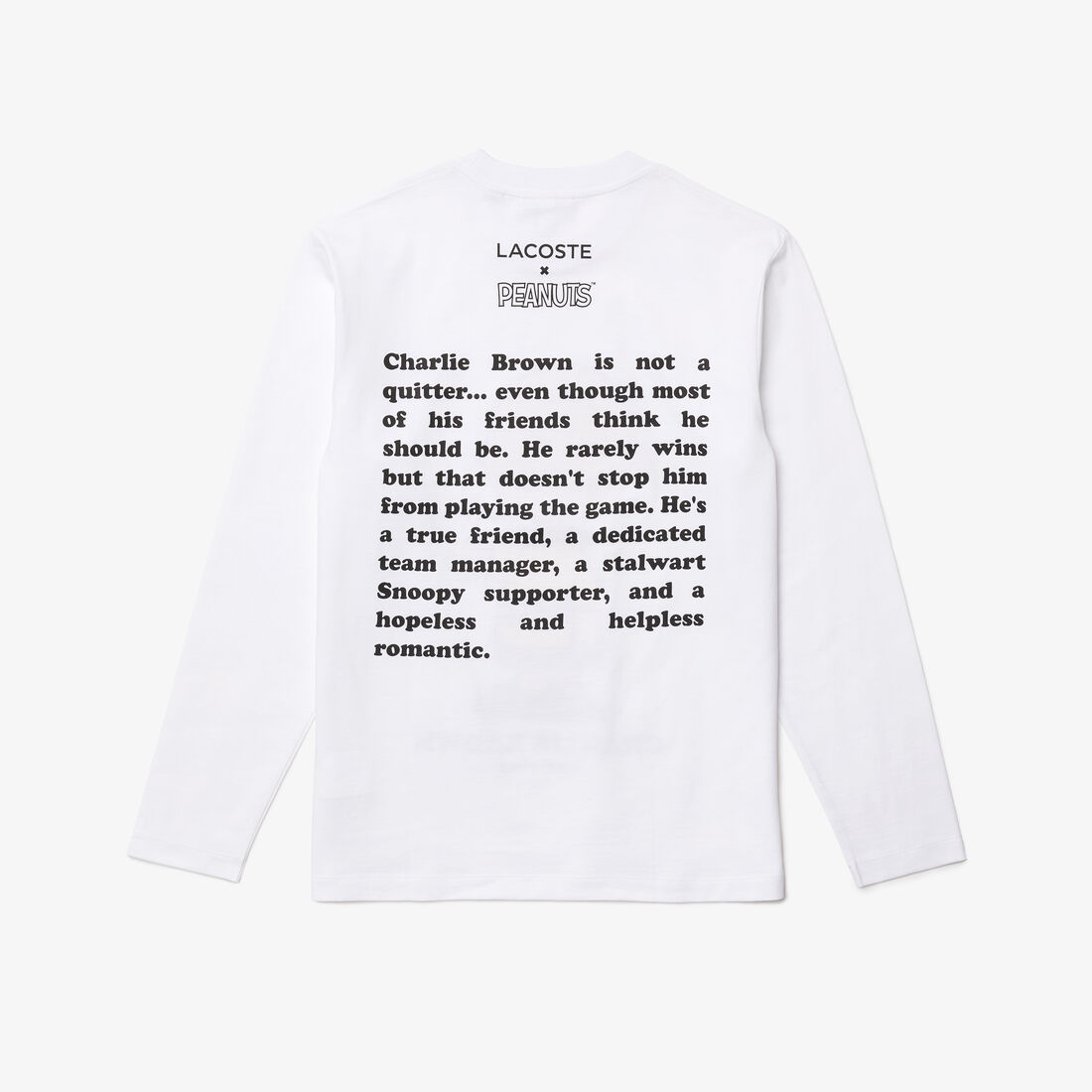 Men's Lacoste x Peanuts Organic Cotton T-shirt Men's Lacoste x Peanuts Organic Cotton T-shirt