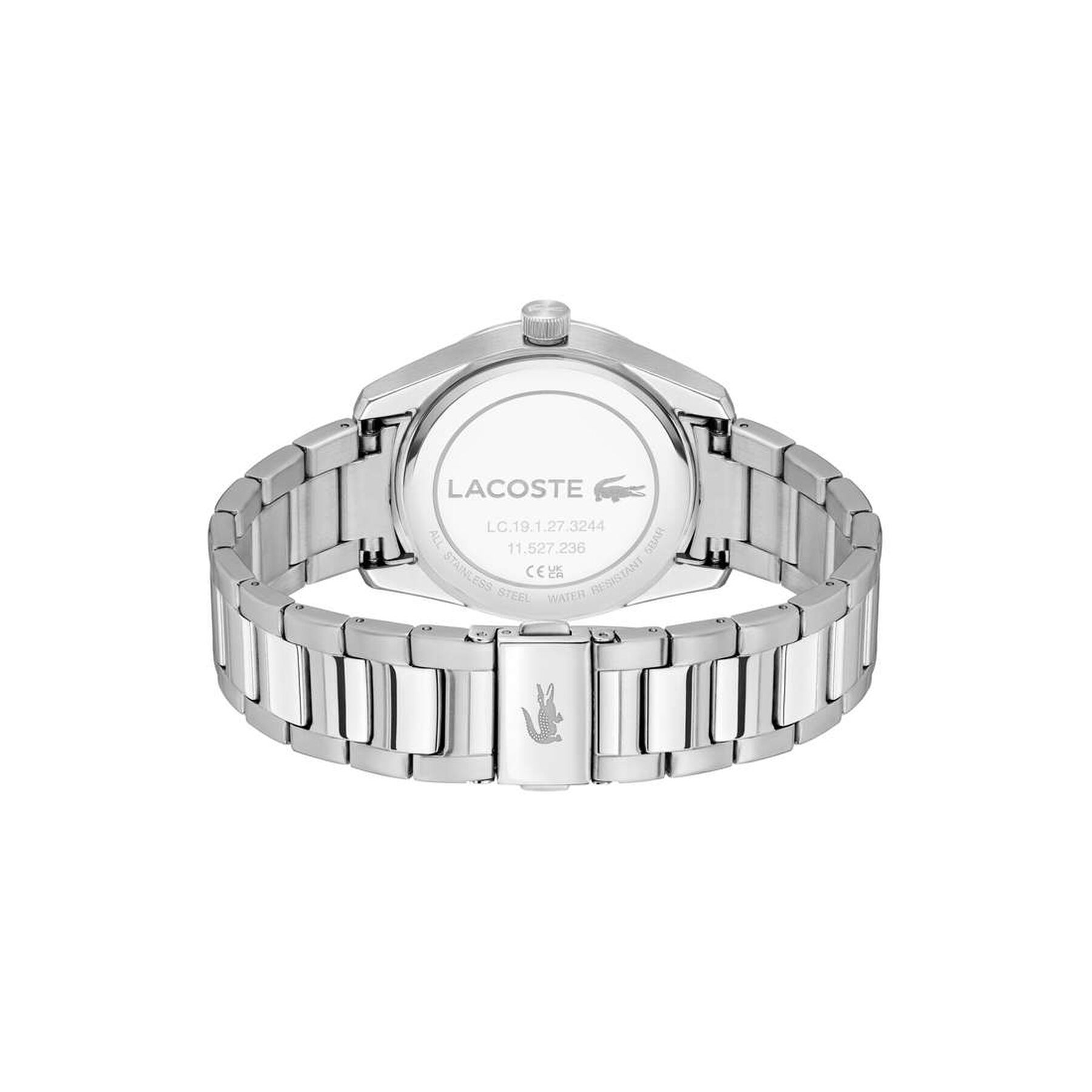 Men Stainless Steel 3 Hand Quartz Watch Men Stainless Steel Bracelet 3 Hand Quartz Watch - 2011424-SLV