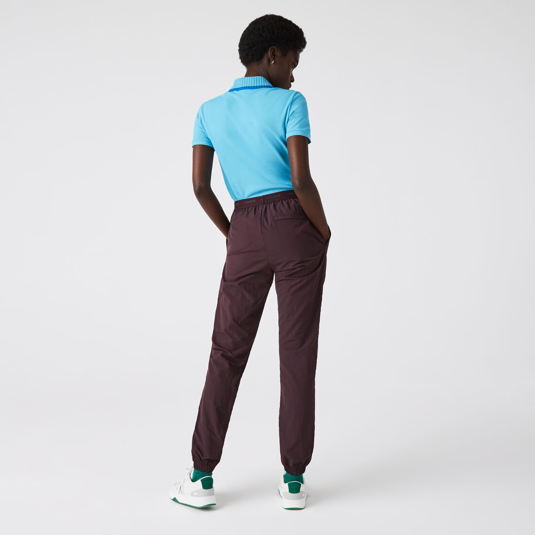 Women’s Lacoste Slim Fit Crocodiles Organic Cotton Piqué Polo Women’s Lacoste Slim Fit Crocodiles Organic Cotton Piqué Polo