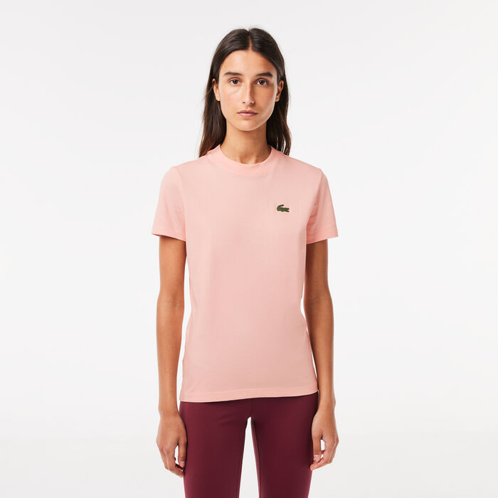Women's Lacoste SPORT Organic Cotton Jersey T-Shirt - TF9246-00-SFI