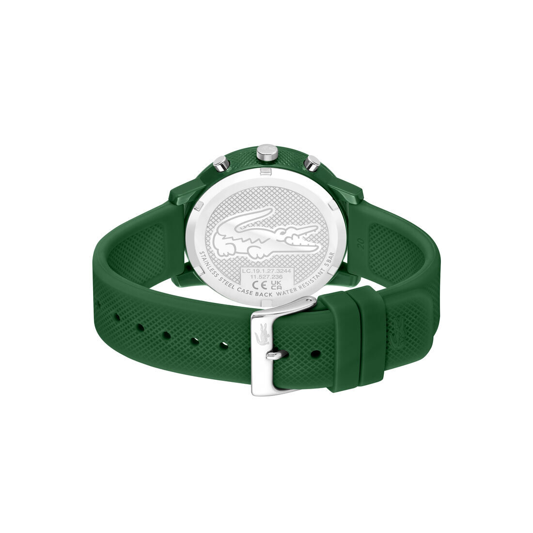 ساعة لاكوست 12.12 كرونو سبورت للرجال Men L1212 Non-metal Watch - 2011245-GRN