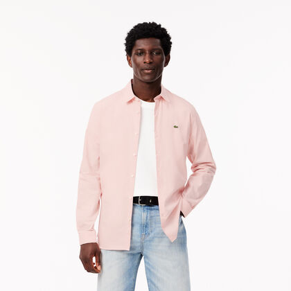 Slim Fit Stretch Cotton Poplin Shirt