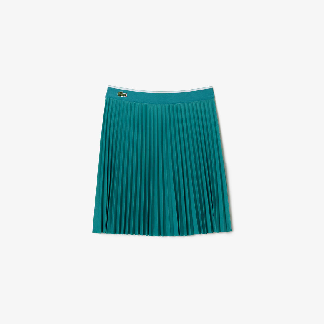 سترة بياقة بولو وألوان مغايرة صُنعت في فرنسا Short Pleated Elastic Waist Skirt - JF2701-00-SI0