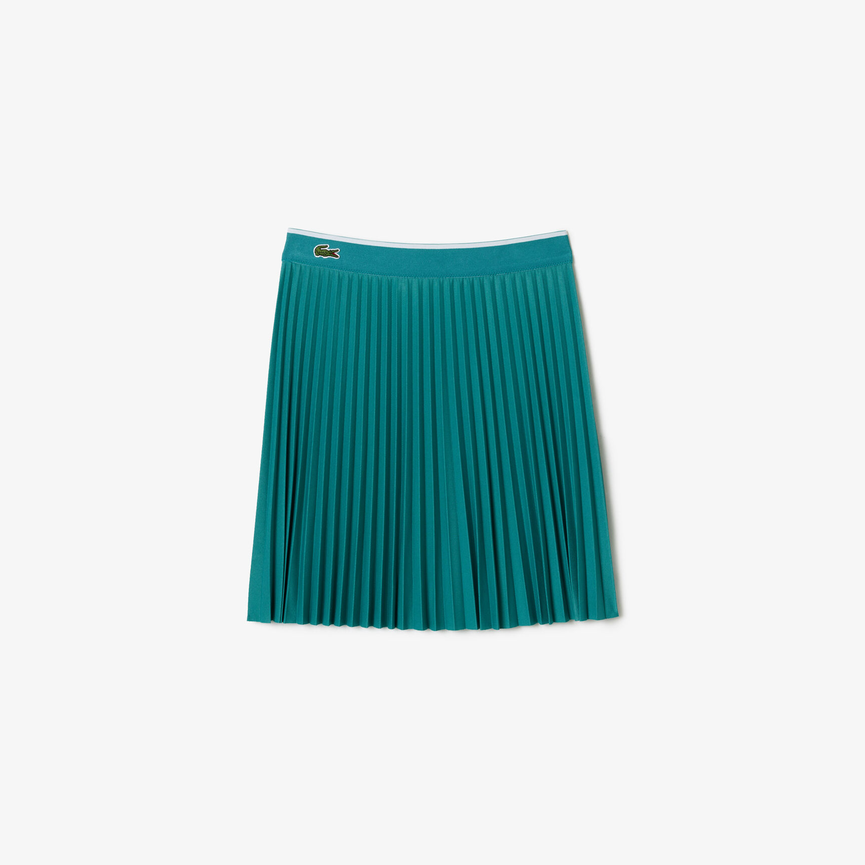 سترة بياقة بولو وألوان مغايرة صُنعت في فرنسا Short Pleated Elastic Waist Skirt - JF2701-00-SI0