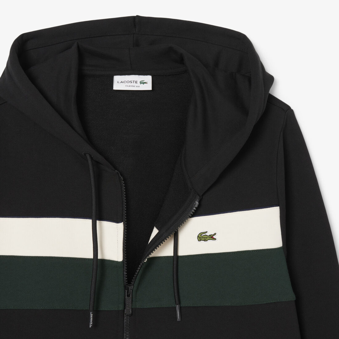 هودي بسحاب متعدد الألوان Zipped Colour-Block Hoodie - SH5913-00-6XH