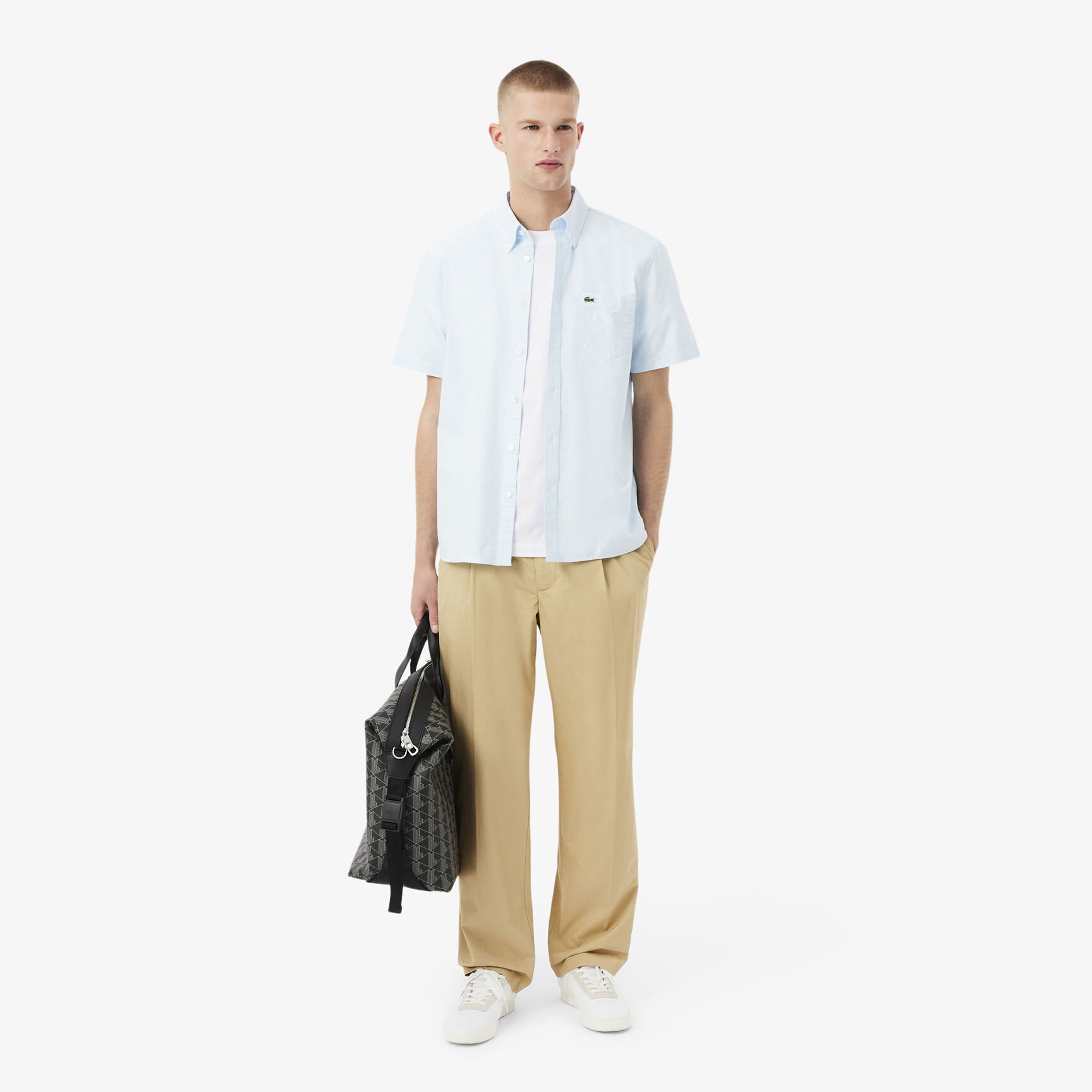 Cotton T-shirt with Breast Pocket - TH2827-00-001