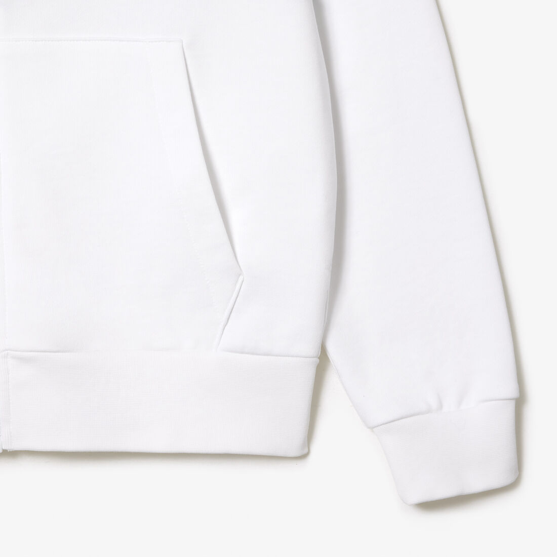 سويت شيرت صوف بطبعة شعار الماركة وقَصّة فضفاضة Zipped Colourblock Jogger Hoodie - SH1416-00-RI6