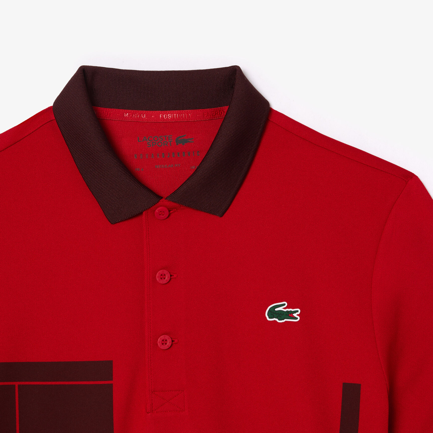 Lacoste Tennis x Novak Djokovic Fan Version Polo Shirt Lacoste Tennis x Novak Djokovic Fan Version Polo Shirt - DH2568-00-IF4