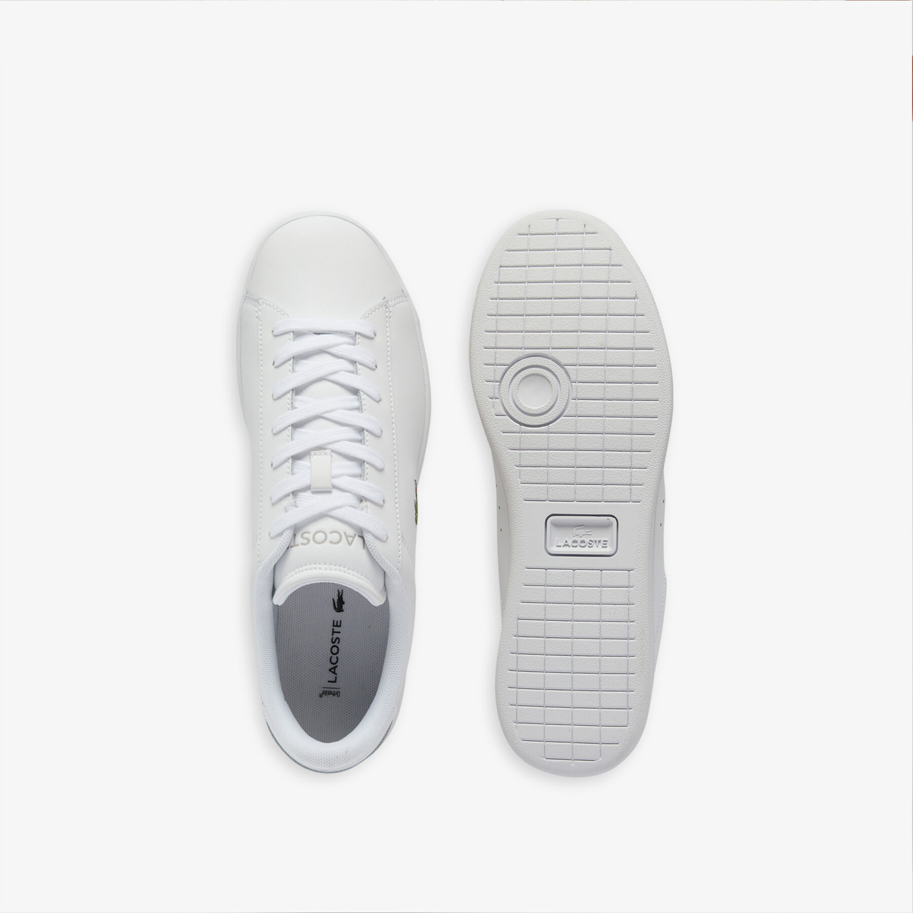 حذاء رياضي رجالي من الجلد طراز كارنابي Men's Carnaby Set Leather Sneakers - 48SMA0105-21G