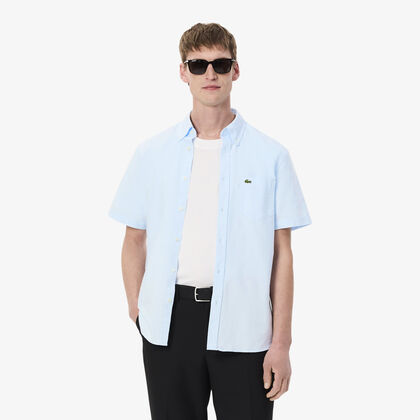 Regular Fit Short Sleeved Oxford Shirt